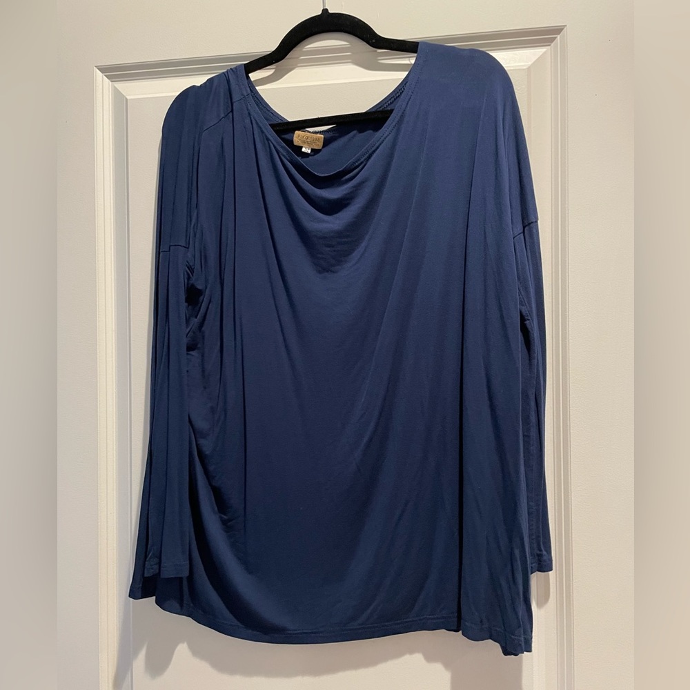 Navy blue piko!
